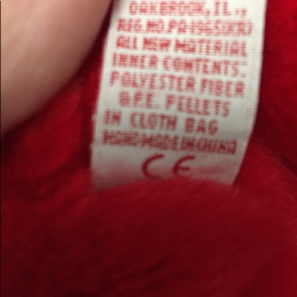 Ty beanie buddy red #1 - Picture 8 of 8